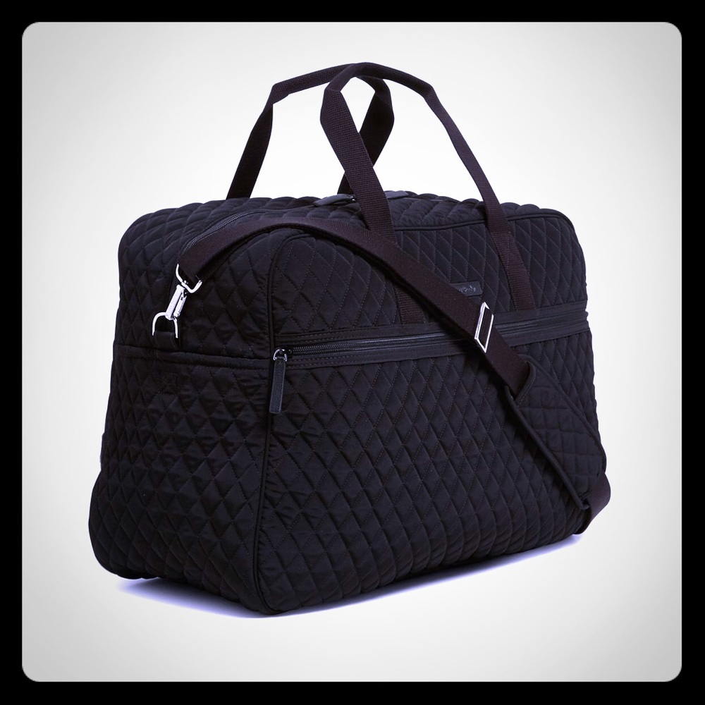 NWT! Vera Bradley Grand Traveler Bag-Classic Black